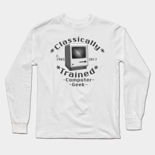 Classically Trained Mac Long Sleeve T-Shirt